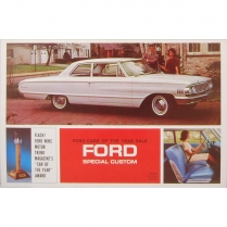 Postcard - Galaxie Custom - 1964 Ford Car  