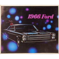 Sales Brochure - Galaxie - 1966 Ford Car