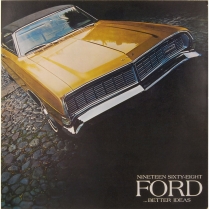 Sales Brochure - 1968 Ford Car