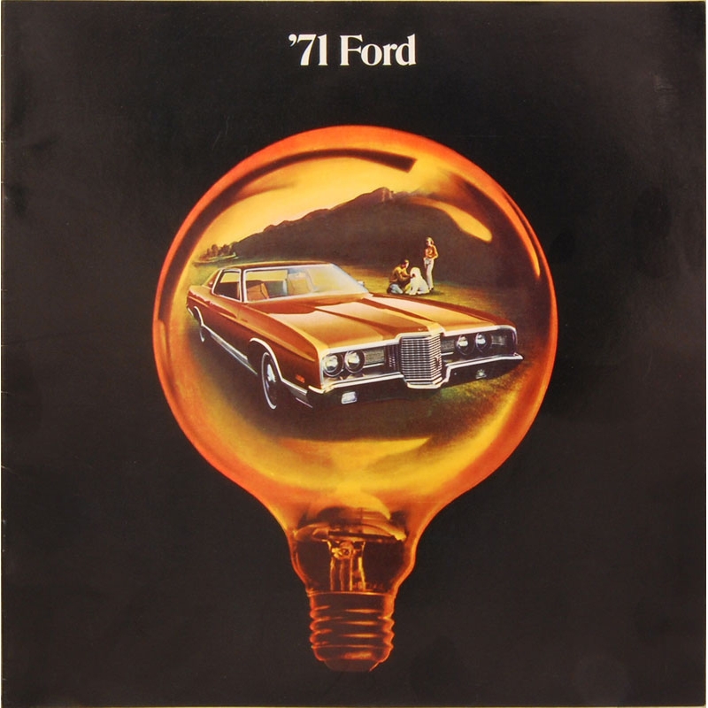 Sales Brochure 1971 Ford Cars Dennis Carpenter Ford Restorations