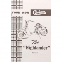 710 Highlander Owners Manual - 1950-57 Cushman Scooter 