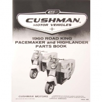 Cushman 720 Series Parts Book - 1960-65 Cushman Scooter