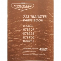 Trailster Parts Book - 1959-65 Cushman Scooter