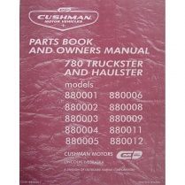 Parts Book & Owners Manual - OMC Truckster - 1962-70 Cushman Scooter 
