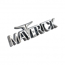 Trunk Emblem - Chrome - 1970-75 Ford Maverick