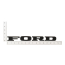 Hood or Tailgate F-O-R-D Letters - Satin Black - 1970-72 Ford Truck, 1971 Ford Ranchero, 1971-74 Ford Econoline