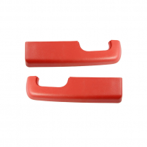 Arm Rest - Pair - Red - 1973-79 Ford Truck, 1978-79 Ford Bronco