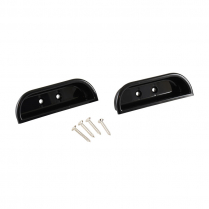 Arm Rest Finger Cups - 1 Pair - Black Plastic - 1973-79 Ford Truck, 1978-79 Ford Bronco