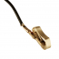Horn Bar Pad and Switch - Walnut - 1971-77 Ford Truck, 1975-77 Ford Bronco, 1975-77 Ford Econoline