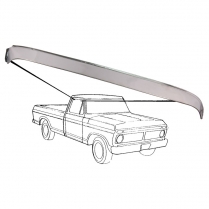 Door Window Vent Shade - 1973-79 Ford Truck, 1978-79 Ford Bronco   