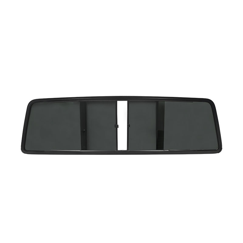 1973-1996 Ford F-SeriesRL OEM Replacement Four Panel Back Slider With Dark Glass