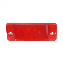 Body Side Marker Lamp - Rear Bed - Ford Script - Red - LH or RH -1970-72 Ford Truck, 1970-77 Bronco