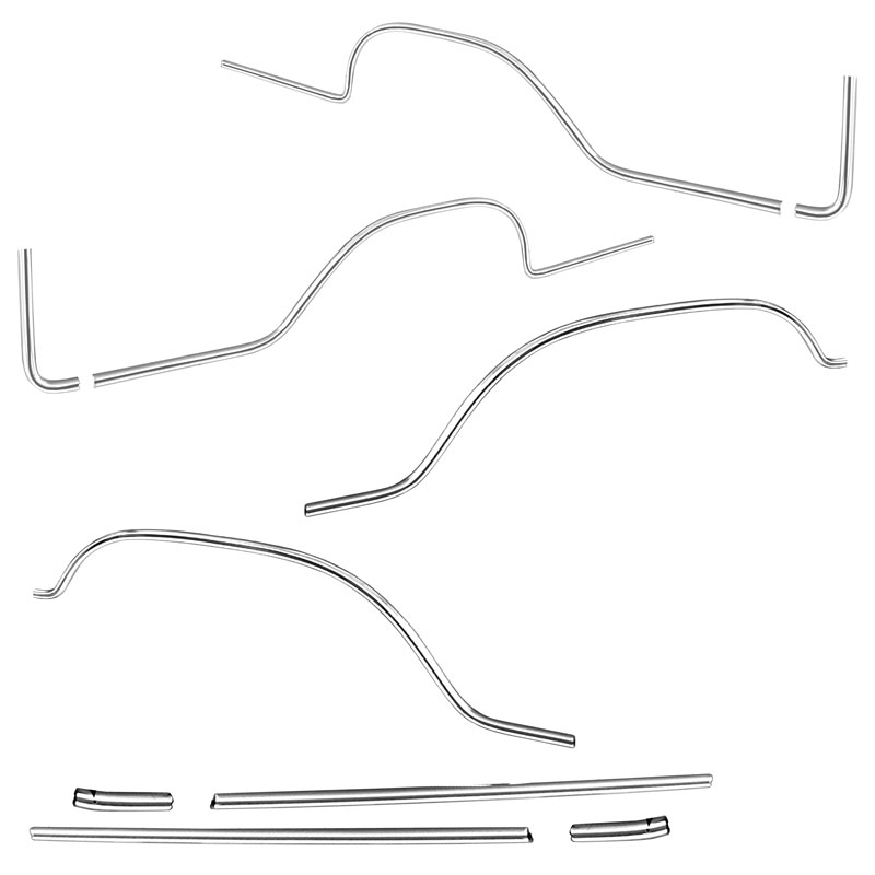 MOLDING KIT, Body Side, Lower, (8), Repro - #C-12112-121K