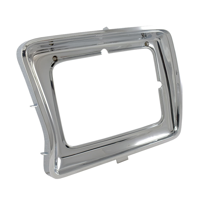 Headlight Door - Left - Chrome - Rectangular Headlamp - 1978-79 Ford ...