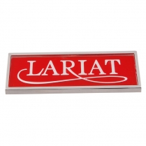Name Plate - Cowl Side - LARIAT - 1978-79 Ford Truck, 1978 Ford Bronco