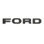 Hood Letters - Satin Black - F-O-R-D - 1978-82 Ford Truck, 1978-82 Ford Bronco