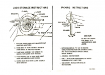 Decal - Jack Instructions - 1966-67 Ford Car  