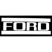 Decal - Step Side Tailgate Ford Letters - White - 1953-72 Ford Truck
