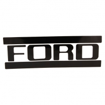 Decal - Step Side Tailgate Ford Letters - Black - 1953-72 Ford Truck