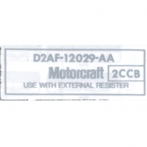 Decal - Ignition Coil - Motorcraft - 1972-80 Ford Truck, 1972-80 Ford Car  