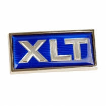 Cab Side Name Plate - XLT - 1980-86 Ford Truck, 1980-86 Ford Bronco   