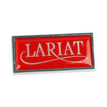 Cab Side Name Plate - LARIAT - 1980-86 Ford Truck, 1980-86 Ford Bronco