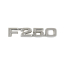 Front Fender Emblem - "F-250" - 1980-81 Ford Truck