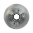 Disc Brake Hub & Rotor - Front - 4WD - 1981-89 Ford Truck