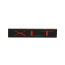 Front Fender Emblem - Black - "XLT" - 1982-86 Ford Truck, 1982-86 Ford Bronco
