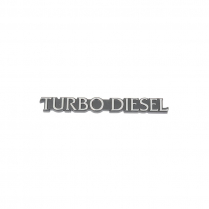 Tailgate Emblem - "Turbo Diesel" - 1994-97 Ford Truck