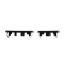 Power Window & Door Lock Switch Housings - Black - Pair - 1987-91 Ford Truck, 1987-91 Ford Bronco