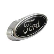 Grille Emblem - Black - Ford Oval - 1987-91 Ford Truck, 1987-91 Ford Bronco