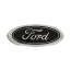 Grille Emblem - Black - Ford Oval - 1987-91 Ford Truck, 1987-91 Ford Bronco