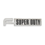 Front Fender Emblem - "F SUPER DUTY" - 1988-91 Ford Truck