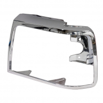 Headlight Door - LH - Chrome - 1992-96 Ford Truck, 1992-96 Ford Bronco