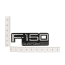Front Fender Emblem - "F-150 CUSTOM" - 1992-96 Ford Truck