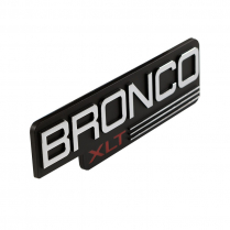 Name Plate - Front Fender "Bronco XLT" - 1992-96 Ford Bronco