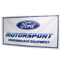 Ford Motorsport Wall Banner - 2 Color - All