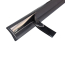 Bed Side Moldings - Rear of Bed - Black/Chrome - Pair - 1992-96 Ford Truck
