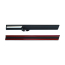 Bed Side Moldings - Short Bed - Front of Bed - Black/Chrome - Pair - 1992-96 Ford Truck