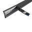Bed Side Moldings - Short Bed - Front of Bed - Black/Chrome - Pair - 1992-96 Ford Truck