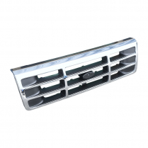 Grille - Chrome and Gray - 1992-97 Ford Truck, 1992-96 Ford Bronco