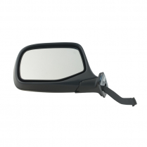 Outside Rear View Mirror Assembly - Left Hand - Manual - Chrome Cap - 1992-96 Ford Truck, 1992-96 Ford Bronco