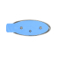 Grille or Liftgate Emblem - Peel and Stick - 1983-96 Ford Truck, 1984-96 Ford Bronco
