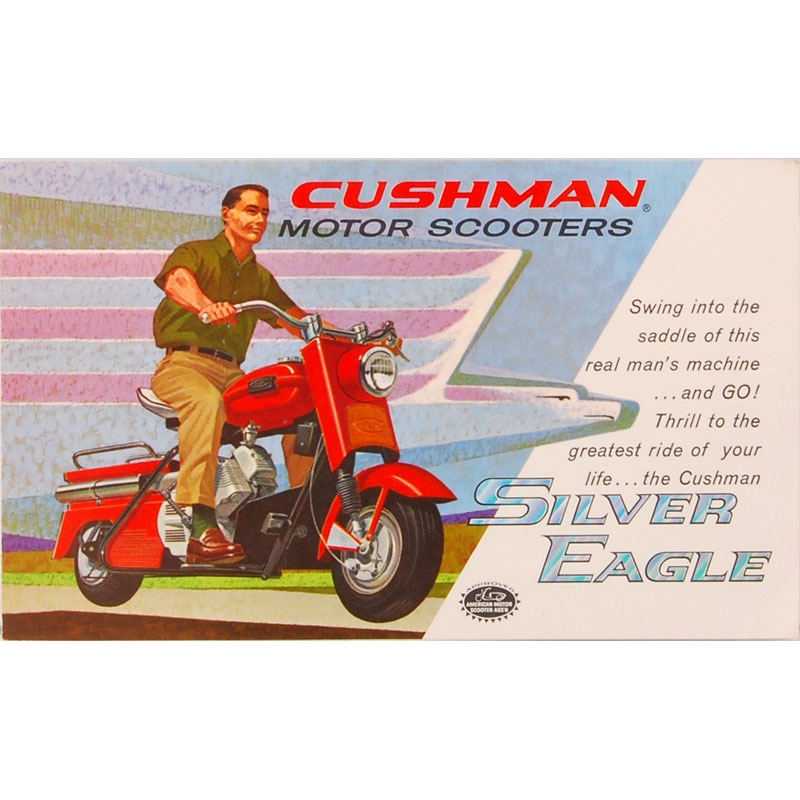 Persona Kondensere Bakterie Color Brochure for 1962-65 Cushman Motor Scooters | Dennis Carpenter Ford  Restorations