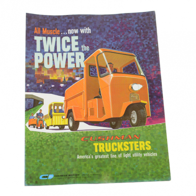 Cushman Truckster Brochure - 1955-59 Cushman Scooter cover