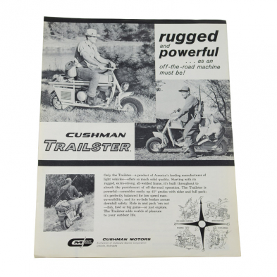 Trailster Insert Page - 1959-65 Cushman Scooter cover