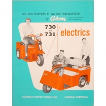 Electric Carts Brochure - 1953-65 Cushman Scooter