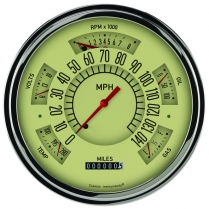 Instrument Cluster - Tan Face - 1961-66 Ford Truck