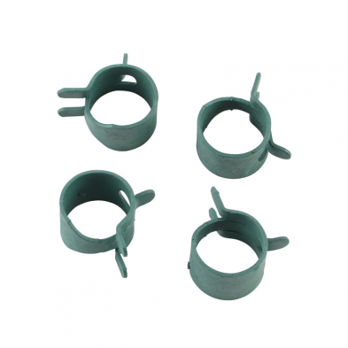 Fuel Line Clamps - Set of (4) - For use with H-806500 - 1949-65 Cushman Scooter 3/4 view